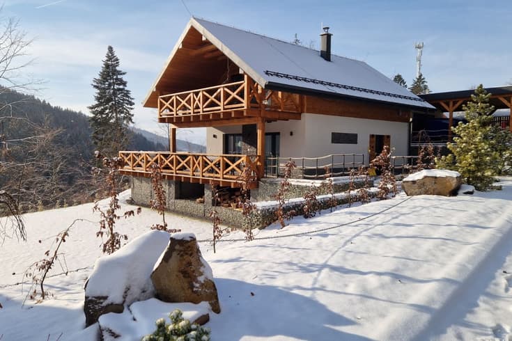 Ferienhaus Nelka - Jasenská dolina im Winter
