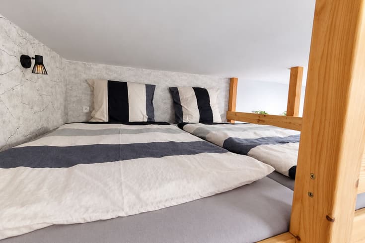 Apartmán Meruňka Čtyřlůžkové studio - Ubytování Zahrada