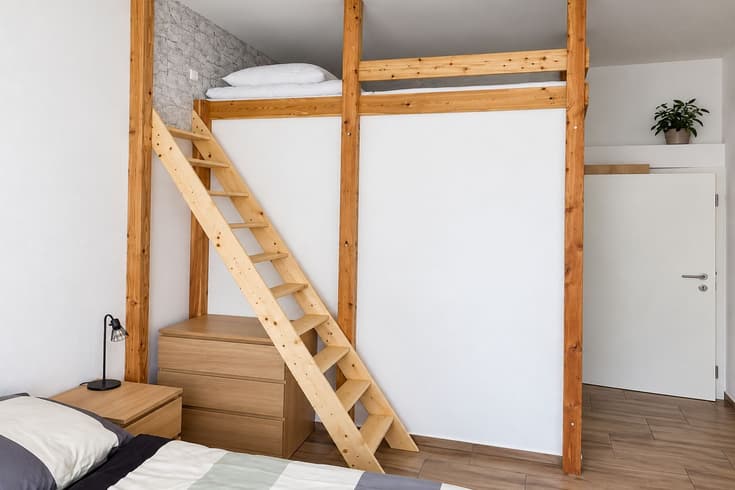 Apartmán Meruňka Čtyřlůžkové studio - Ubytování Zahrada