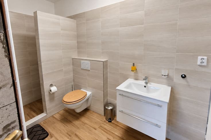 Apartmán Třešeň Dvoulůžkové studio - Ubytování Zahrada