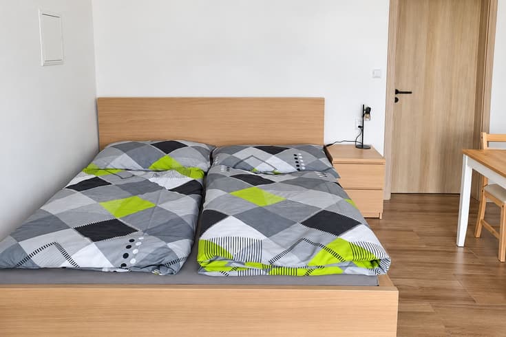 Apartmán Třešeň Dvoulůžkové studio - Ubytování Zahrada