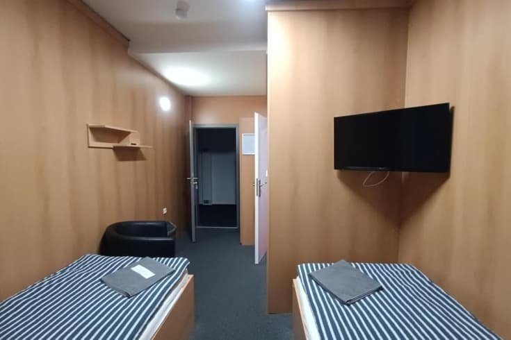 Dvoulůžkový pokoj  - Hotel a ubytovna Zimní stadion Slaný