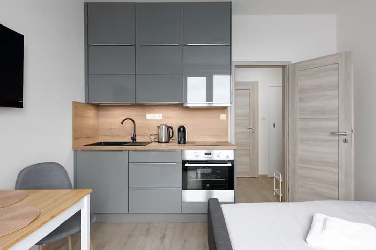 Apartmán 7 Dvoulůžkové studio - Apartmány Batelovská