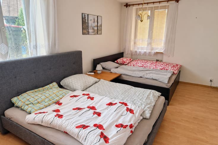 Štvorlôžková izba  - Family mansion with sauna, jacuzzi & gym