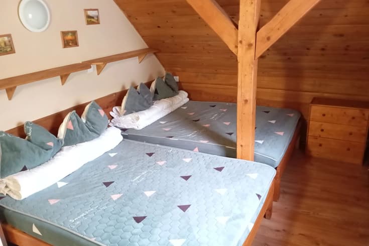 Čtyřlůžkový pokoj  - Chata Vlčina