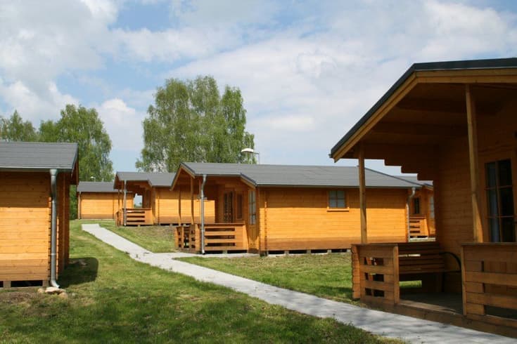 Chatka Typ A s vlastní koupelnou Chata - Camping Amerika