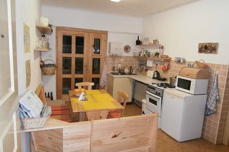 Žlutý apartmán  Apartmán s 1 ložnicí - Vesnická chalupa jako u babičky
