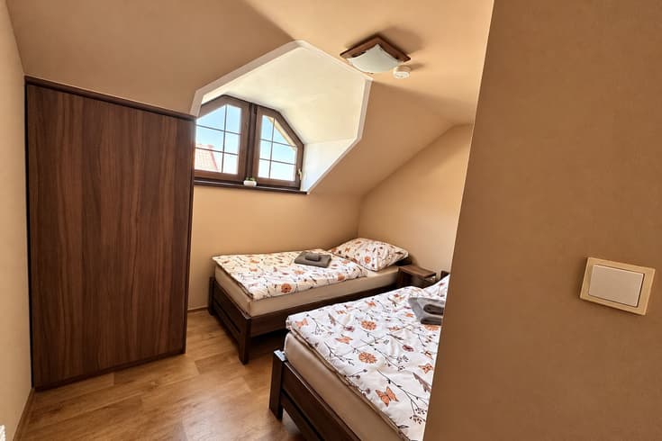 Dvoulůžkový pokoj  - Vinný sklep M&P&D