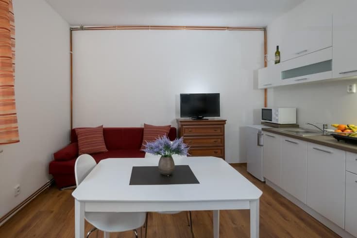 Dvoulůžkový apartmán s rozkládacím gaučem Apartmán s 1 ložnicí - Apartmány Divoký Anděl