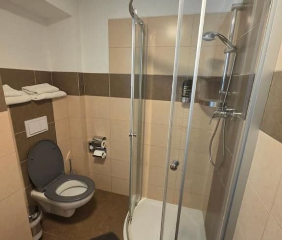 Třílůžkový pokoj s balkónom  - Hotel Starý mlýn