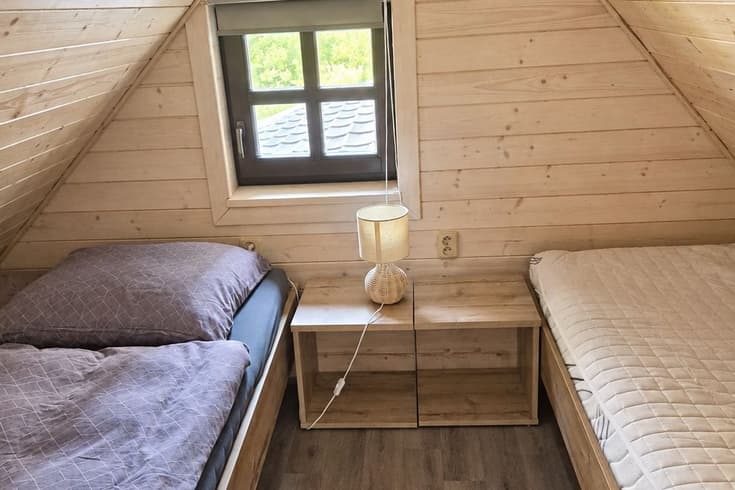 Dvoulůžkový pokoj s oddělenými postelemi  - Chata Karlov pod Predědem