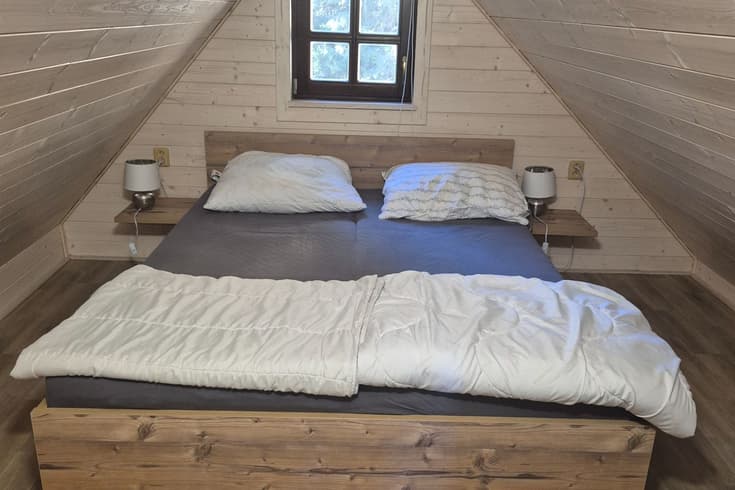 Dvoulůžkový pokoj s manželskou postelí  - Chata Karlov pod Predědem