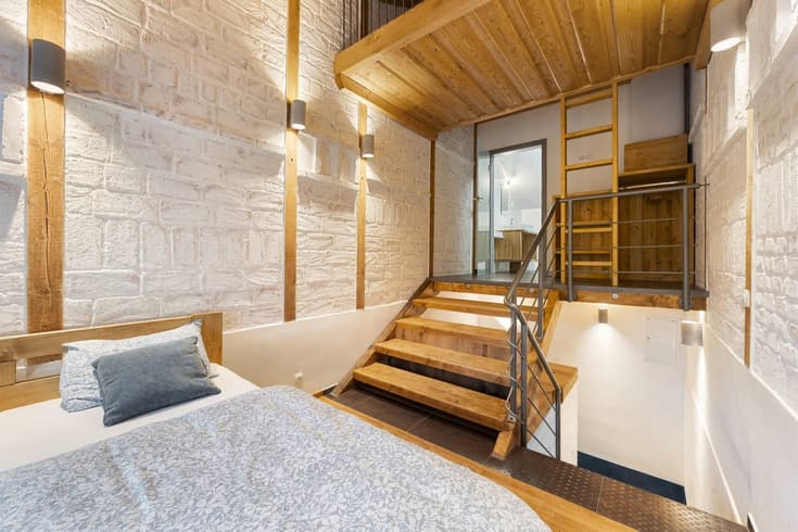 Loftové studio pro 4 osoby Mezonetový apartmán s 2 ložnicemi - Resort Papírna50
