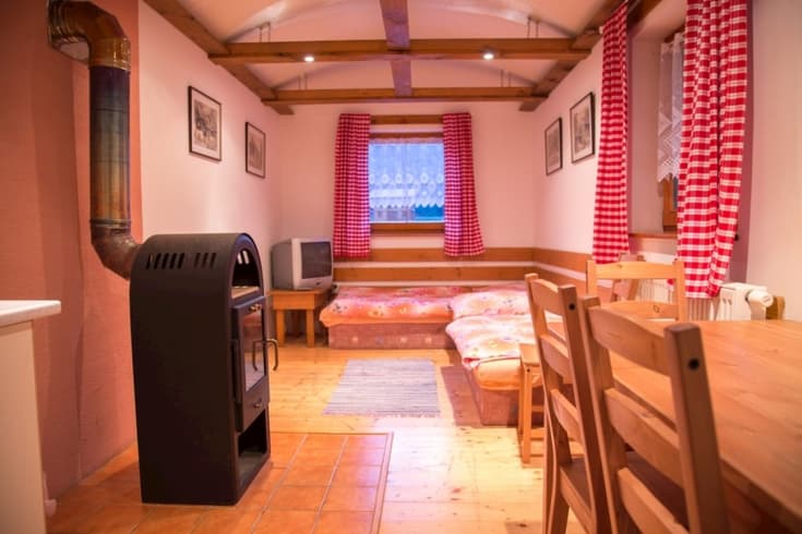 Apartmán v bungalove Apartmán s 1 spálňou - Chaty Rybník Horná Maríková