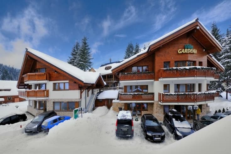 Apartmánové domy Villa GARDENIA v zime
