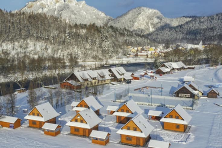 Resort Pltník - Penzión Pieniny v zime