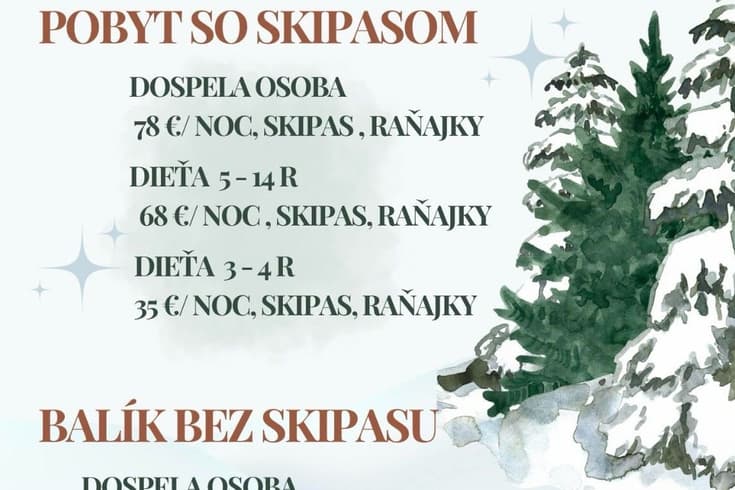 Penzión Aja v zime