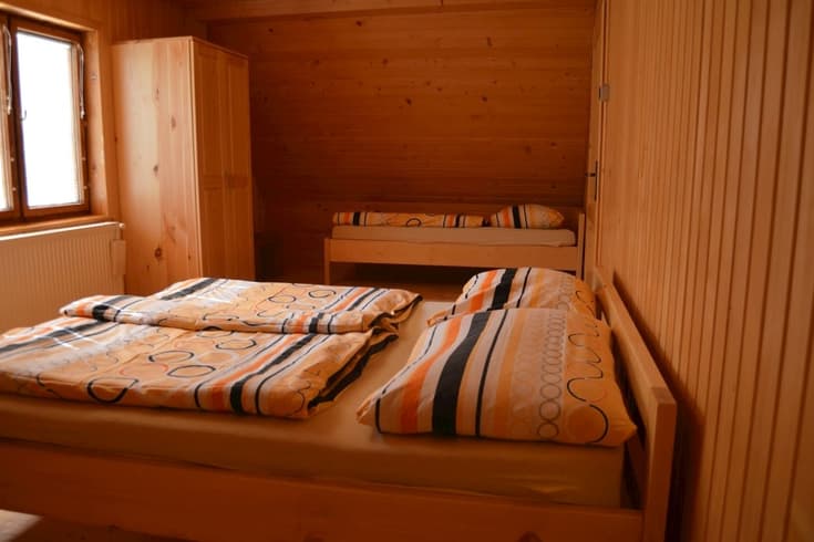 Štvorlôžková izba na 3. poschodí Čtyřlůžkový pokoj - Chata Tisové