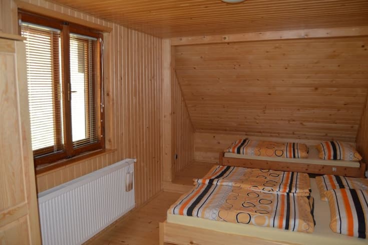 Štvorlôžková izba na 3. poschodí Čtyřlůžkový pokoj - Chata Tisové