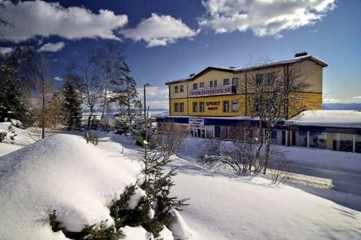 Vyhliadka Gálfy im Winter