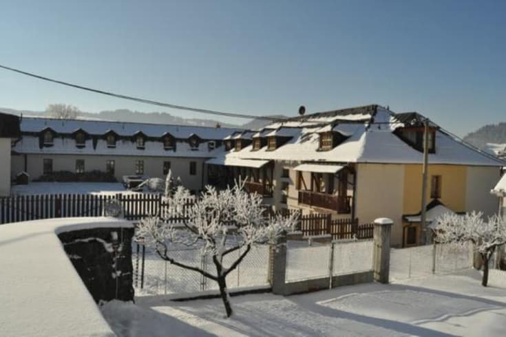 Penzión Bystrík v zime