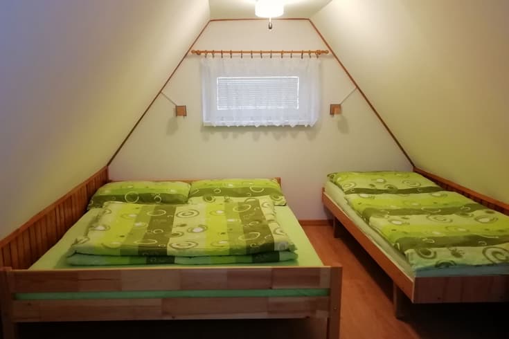 Spálňa v podkroví - Domček pri vodopáde