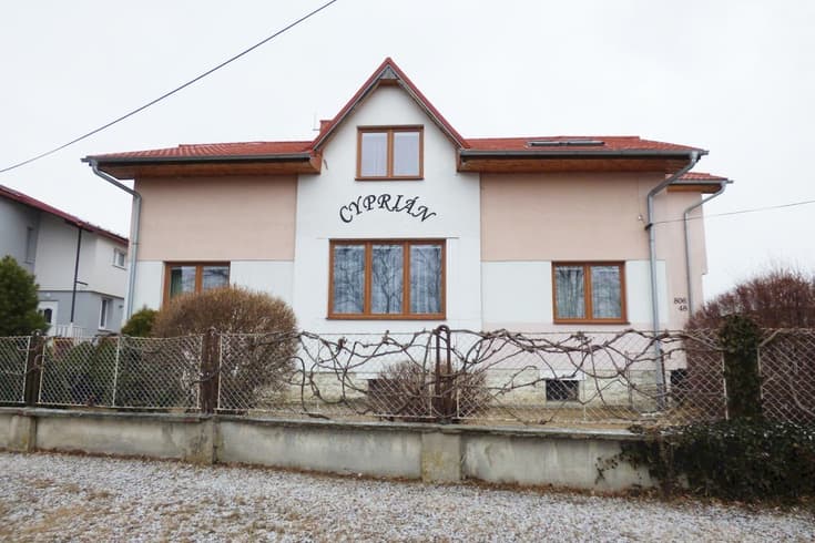 Privát Cyprián v zime