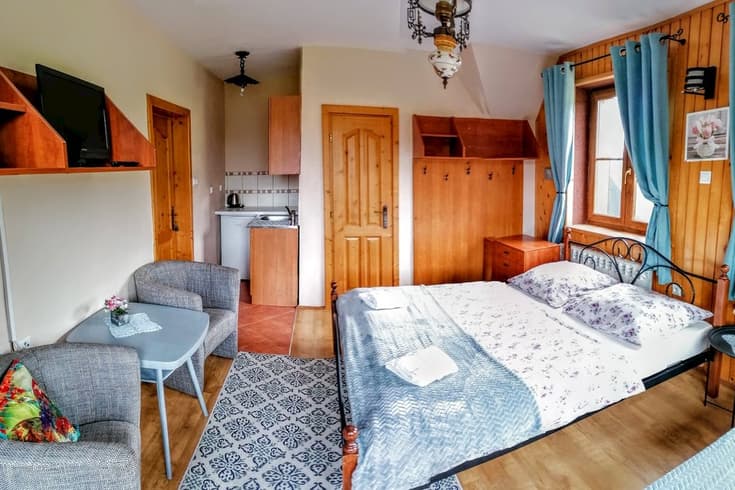Izba pre 3 osoby s balkónom - Vila Panoráma a Chatka Antošák