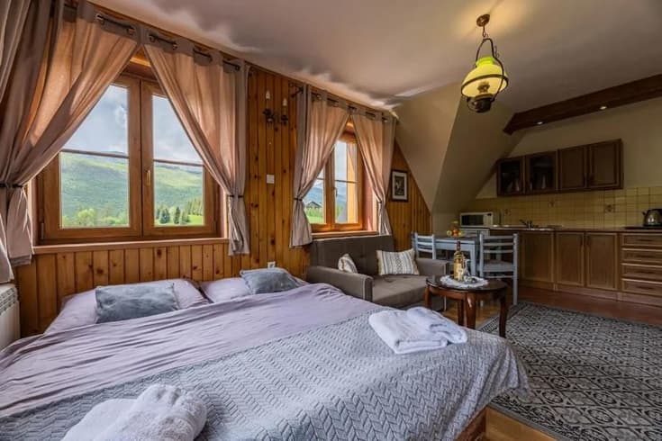 Apartmán s balkónom č. 8 Apartmán s 2 ložnicemi - Vila Panoráma a Chatka Antošák