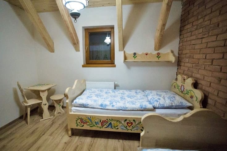 Druhá miestnosť v apartmáne - Penzión na gazdovskom dvore