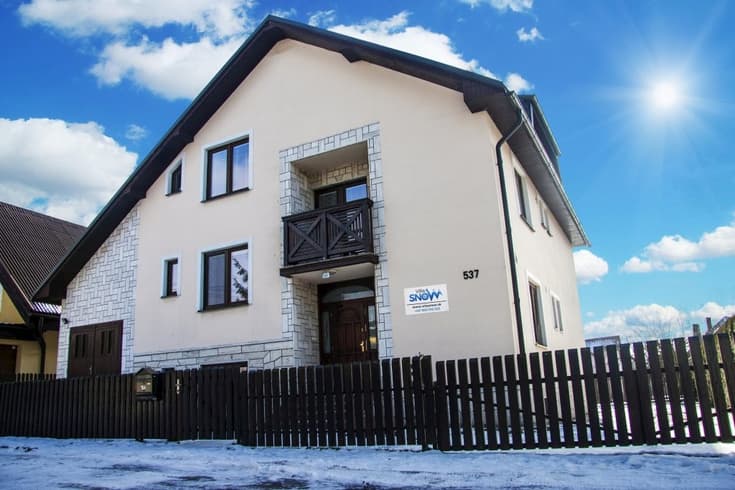Villa Happy v zime