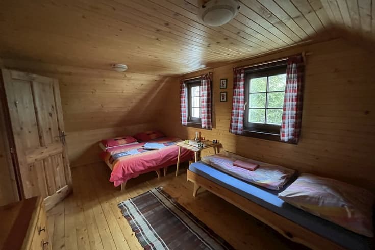 Pokój pięcioosobowy  - Domek drewniany Kolovrátok