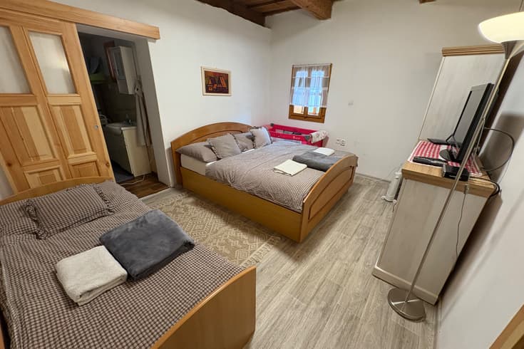 Dreibettzimmer  - Blockhaus Raj