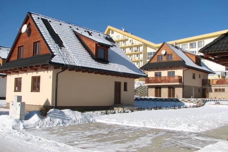 Apartmány Raček v zime