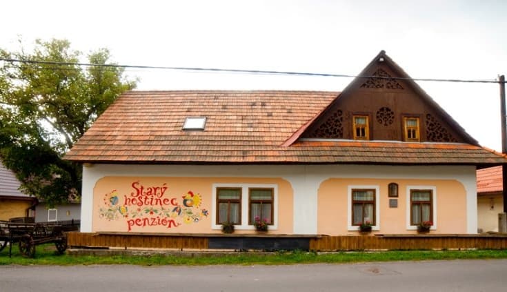 Penzion Starý Hostinec v zimě