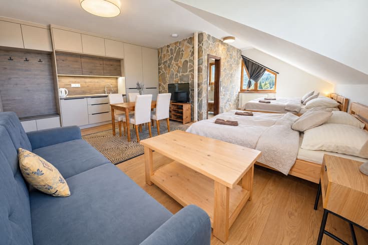 Apartmán č. 7 - za príplatok Apartmán s 1 spálňou - Apartmánová Chata Tichá