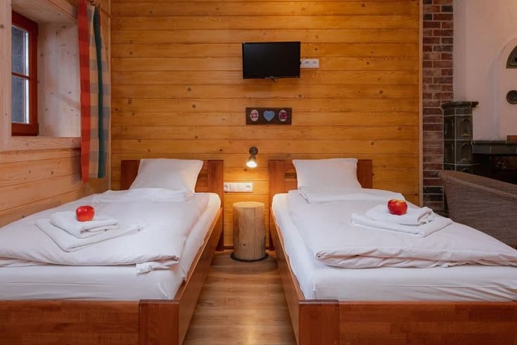 Rodinný apartmán Deluxe s krbom U Aničky Apartmán s 1 spálňou - Wellness rezort Jánošíkov dvor