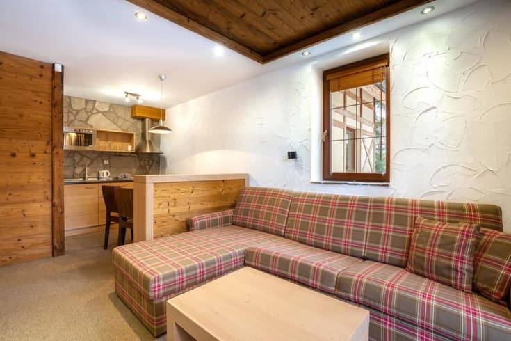 Apartmán s 1 spálňou v Rezidencii - Výhľad na Tatry  - Súkromné Apartmány v Hoteli Kukučka