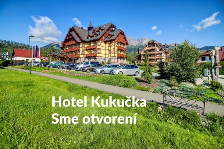 Súkromné Apartmány v Hoteli Kukučka v lete
