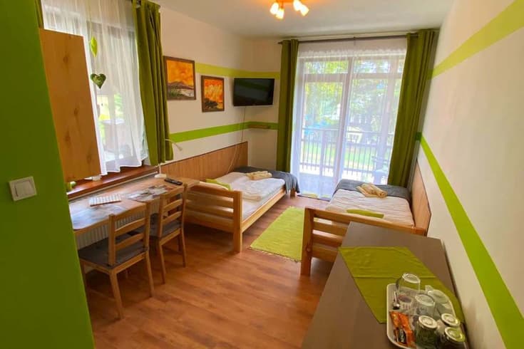 Dvojlôžková izba Bobačka má 2 samostatné lôžka - Ferienwohnungen Planina Predná Hora