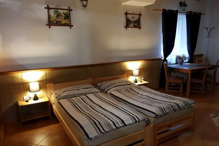 Dreibettzimmer  - Privatunterkunft pod hradom