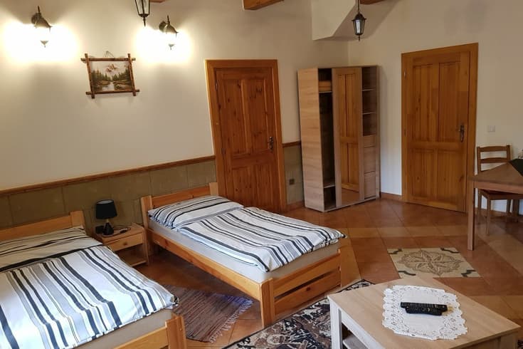 Zweibettzimmer  - Privatunterkunft pod hradom