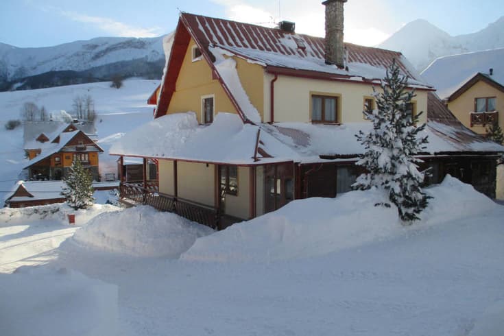 Vila Belianka im Winter