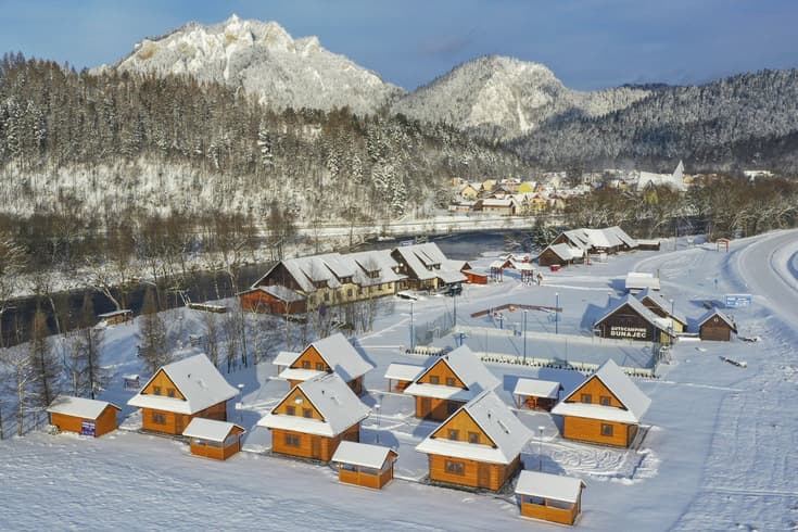 Resort Pltník - Goralské Drevenice Pieniny v zime