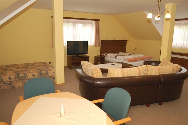 Čtyřlůžkový apartmán č. 5 Apartmán s 1 ložnicí - Penzion Florian