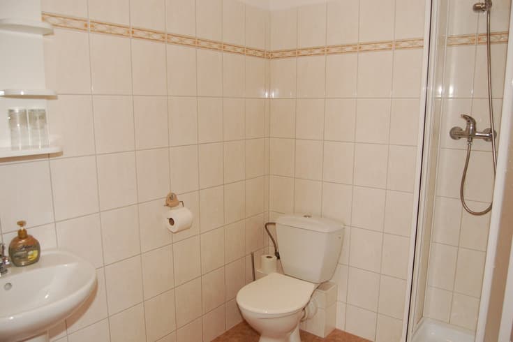Třílůžkový bezbariérový pokoj č. 6 Třílůžkový pokoj - Penzion Florian