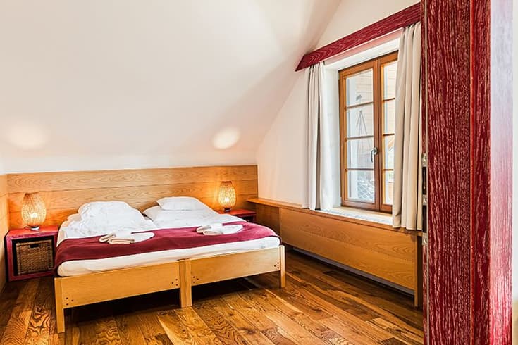 Apartmá s balkónem Apartmán s 1 ložnicí - Penzion Statek Samsara