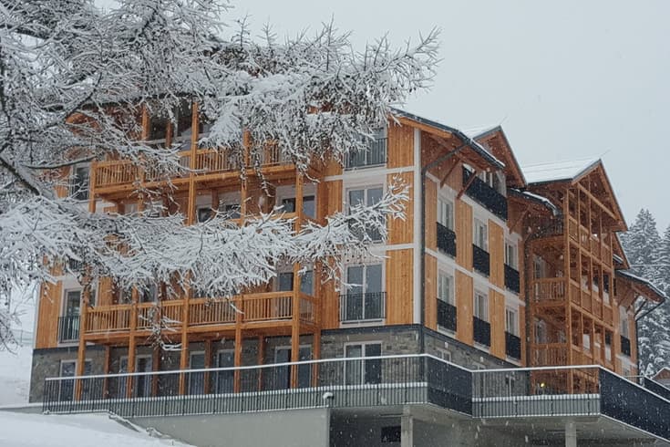 Residence Kovárna télen
