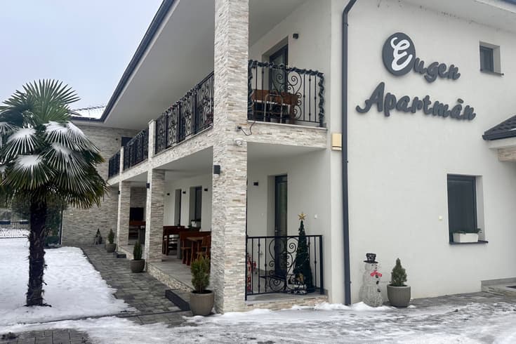 Eugen Apartmán v zime