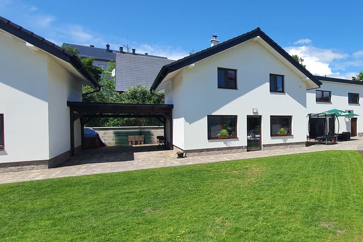 Panoráma chata v lete